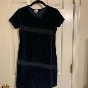Limited Too Dress - Navy with sparkle detail